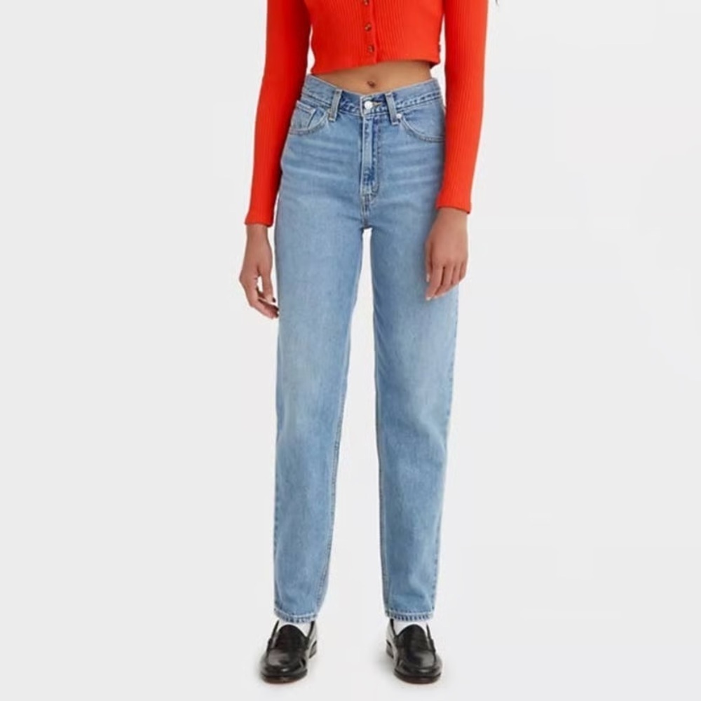Levi’s Jeans Womens 26 Silvertab High Rise Straight Mom Fit